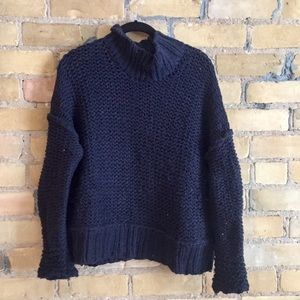 Chunky Free People turtleneck sweater